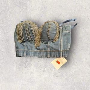 Luxe Chic Crop Corset Top